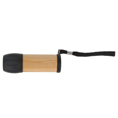 Ficklampa i R-ABS & Bambu, svart, produktbild (4)