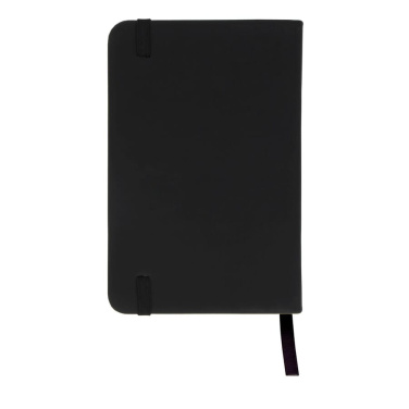 Anteckningsbok R-PET/PU A6, svart, produktbild (2)