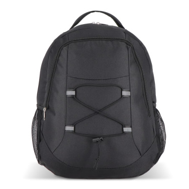 Ryggsäck med dragsko R-PET 25L, svart, produktbild (3)