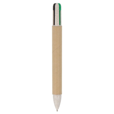 4-colour Ballpen Papper, natur, produktbild (2)