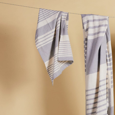 Sagaform Ella hamam Handduk 2-pack 50x70 cm, grå, produktbild (2)
