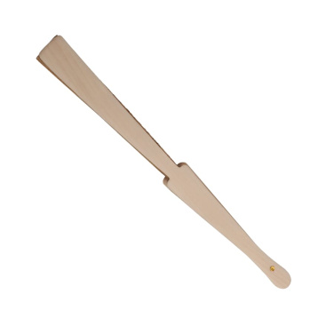Handfläkt trä & kork, natur, produktbild (4)