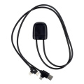 4034 - Xoopar Ice-Tag-kabel försedd med Find My-tracker, svart