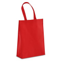 R-PET Carry bag laminerad non-woven 30x12x40 cm 105g/m², röd