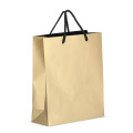 Paper gift bag 24x10x30 cm 200g/m², guld