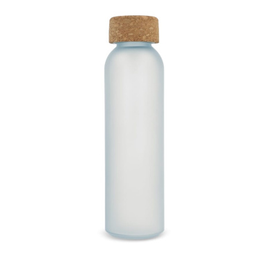 Frostad återvunnen glasflaska med korklock 500 ml, ecru / Vit, produktbild (2)
