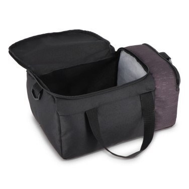 R-PET 600D hopfällbar väska 20L, svart, produktbild (2)