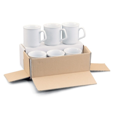 Muggförpackning 6 st, vit, produktbild (2)