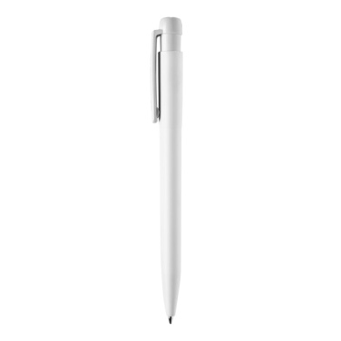 Kulspetspenna Ingeo TM Pen solid, vit, produktbild (4)