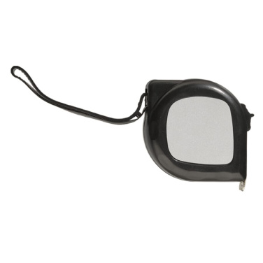 Måttband 2m, svart, produktbild (2)
