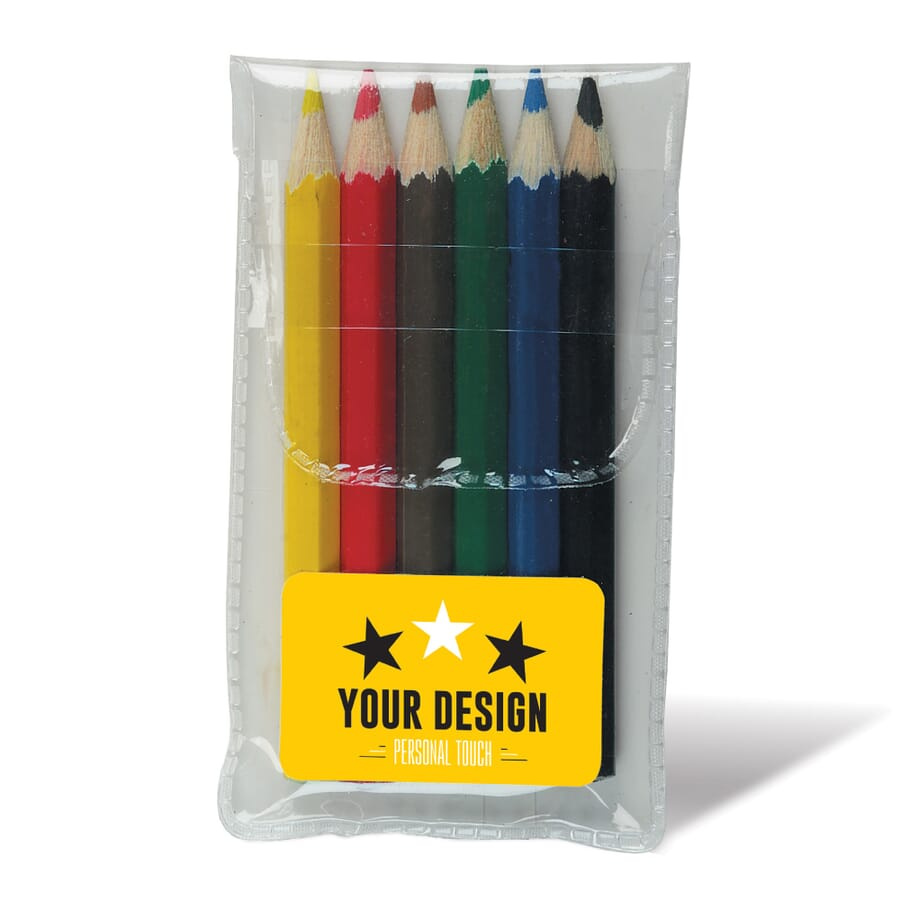 Färgpennor, fluor-assorti, produktbild (1)