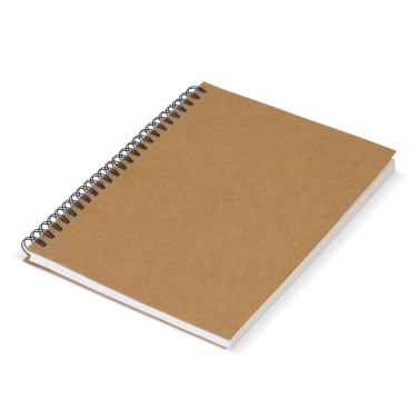 Stenpappersbok A5, natur, produktbild (4)
