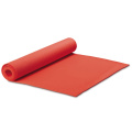 Fitness yogamatta med bärrem, röd
