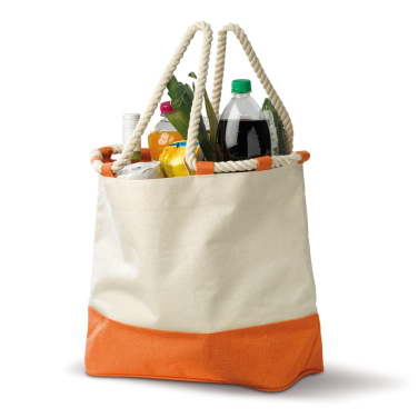Canvaskasse 380g/m², orange, produktbild (2)