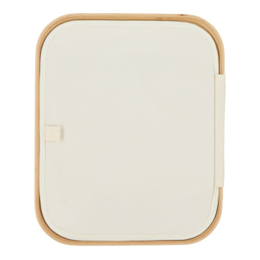 InSideOut hopfällbar korg med lock Sogne 40,5 x 33 x 30 cm rPET, ecru, produktbild (2)
