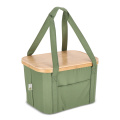 InSideOut hopfällbar (kylning) Korg Sogne 38 x 26 x 25 cm rPET, olivgrön