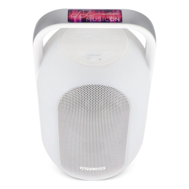ML-625| Muse Ambient Light Bluetooth-högtalare, vit, produktbild (2)