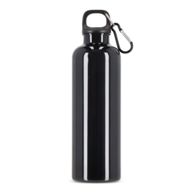 Nina vattenflaska R-PET 750 ml Hårda färger, svart, produktbild (2)