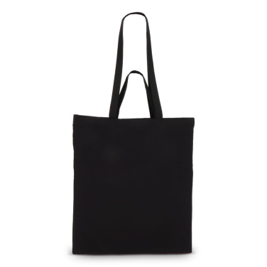 Toteväska i bomull OEKO-TEX® 38 x 10 x 42 cm 140g/m², svart, produktbild (4)