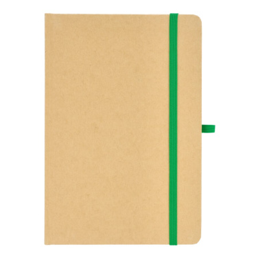 Anteckningsbok Kraftpapper A5, grön, produktbild (4)