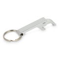 Nyckelring med flasköppnare, silver