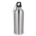 Återvunnen rostfri enkelväggig flaska 500 ml, silver