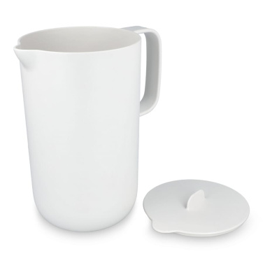 InSideOut Liv 5-delar. Tillbrinkare och fyra glas. Tillverkad i R-PET, 2 liter, vit, produktbild (2)