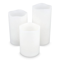 Koselys 3-delat LED-vaxljusset (batteridrivet)