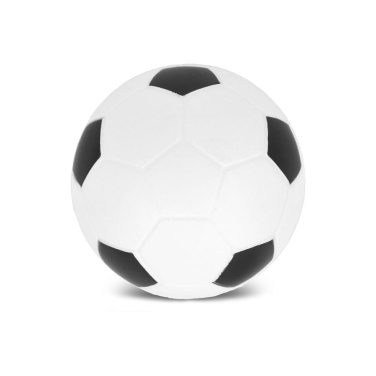 Antistressfotboll Ø 6 cm, vit, produktbild (2)