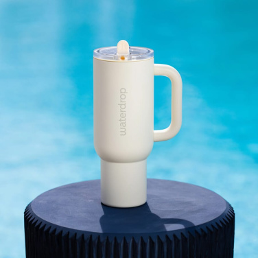 Waterdrop Explorer termosmugg 1,1 l, beige, produktbild (2)