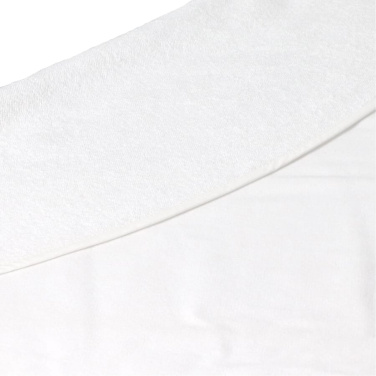 Dubbelsidig rund strandhandduk Ø 150 cm, 350 g/m², sublimeringstryck, vit, produktbild (2)