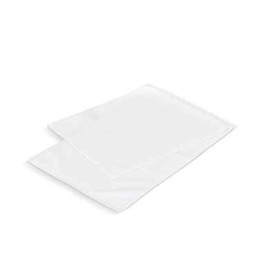 R-PET frottéhandduk 30x80 cm (300 g/m²) sublimering, vit, produktbild (4)