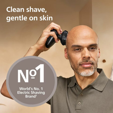 HS5980/15 Philips Series 5000 Headshaver Wet & Dry Rakapparat, svart, produktbild (2)