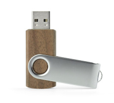 USB-minne TWISTER WALNUT 8 GB