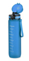 Motiverande vattenflaska 1000 ml MOTIVA, blå
