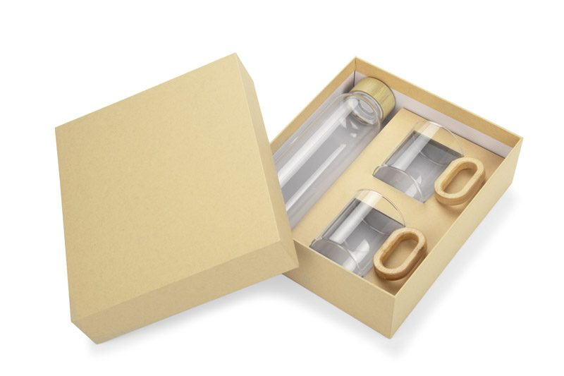 Dryckesset med bambuelement TRINKLA, produktbild