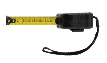 RCS återvunnen plast 3M/16mm måttband, svart, detaljvy (3)