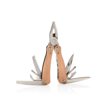 Trä multitool, brun, detaljvy (1)