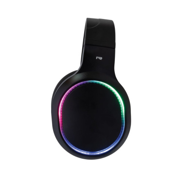 RGB gaming headset, svart, detaljvy (3)