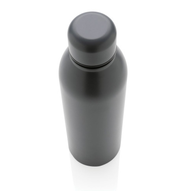 Vakuumflaska i RCS återvunnen stainless steel, 500ml, antracit, detaljvy (3)