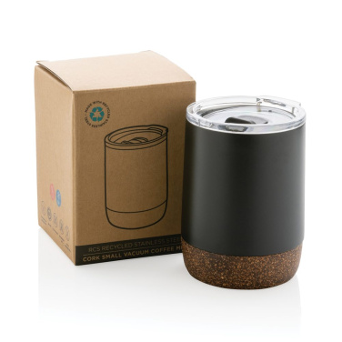 RCS Re-steel kork liten vakuummugg, svart, produktbild (2)