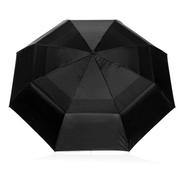 Swiss Peak Aware™ Tornado 27" stormsäkert väskparaply, svart, detaljvy (2)