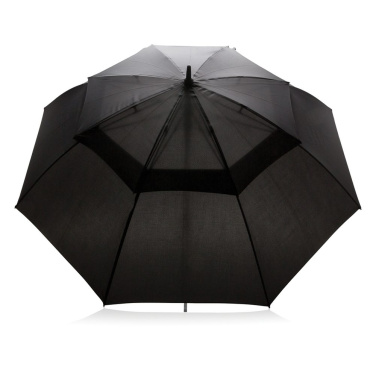 Swiss Peak AWARE™ Tornado 30" stormparaply, svart, detaljvy (2)