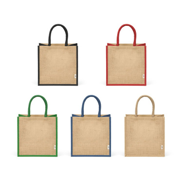 Nuptse Shoppingväska i jute. 34cm handtag, Naturlig, produktbild (4)