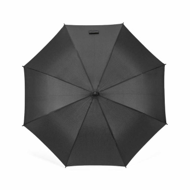 Lennon Paraply rPET. 23". Stormsäkert och automatisk öppning, Svart, produktbild (2)