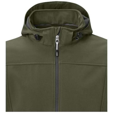 Langley softshelljacka herr, Skogsgrön2, XS, produktbild (3)