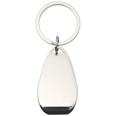 Don nyckelring med flasköppnare, Silver, produktbild (1)