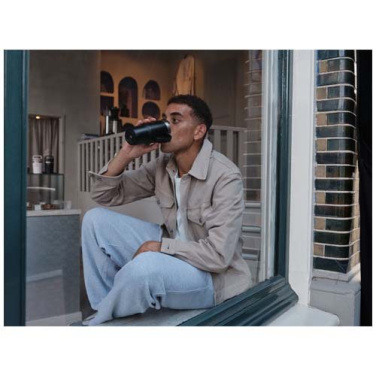 Stanley Everyday Suburban 473 ml isolerad mugg i återvunnet rostfritt stål, Svart, produktbild (3)