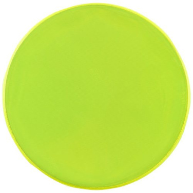 RFX™ S-09 Medium reflekterande klistermärke rund – Neongul, produktbild (1)