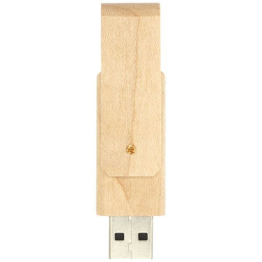 Rotate USB i trä – Ljusbrun, 32GB, produktbild (2)